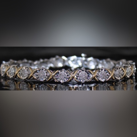 Jewelry - Brilliant 1.00 ct Diamond Designer Bracelet